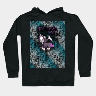 Not Dead Yet - Reapicorn - Grim Reaper Unicorn Hoodie